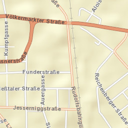 Völkermarkter Vorstadt Street Map