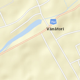 Vânători Street Map