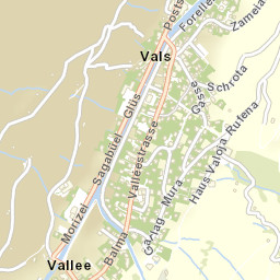 Vals Platz Street Map