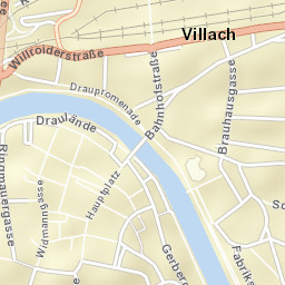 Villach-Innere Stadt Street Map