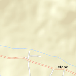Icland Street Map