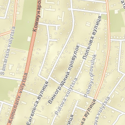 Tsyurupyns’k Street Map