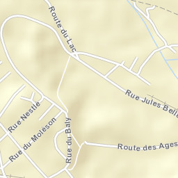 Broc Street Map