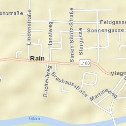 Rain Street Map
