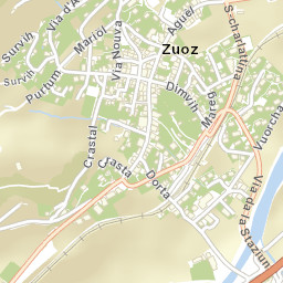 Zuoz Street Map