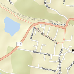 Föderlach I Street Map