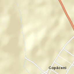 Copăceni Street Map