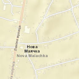 Nova Mayachka Street Map