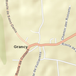 Grancy Street Map