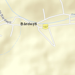 Bărdești Street Map