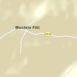 Comuna Băişoara Street Map