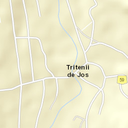 Tritenii de Jos Street Map