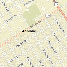 699 Main Street West, Ashland, WI 54806, USA Street Map