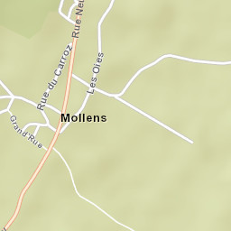 Mollens Street Map