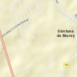 Sântana de Mureș Street Map