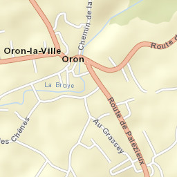 Oron-la-Ville Street Map