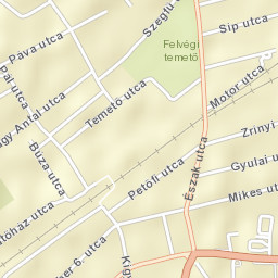 Orosháza Street Map