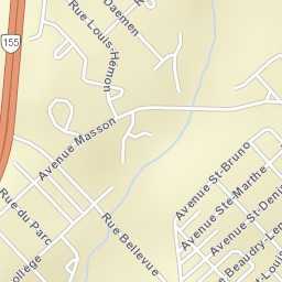 Shawinigan Street Map