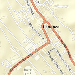 Lendava Street Map
