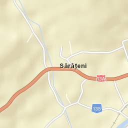 Sărățeni Street Map