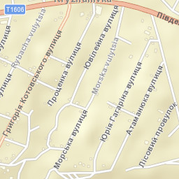 Kryzhanivka Street Map