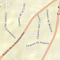 Le Mont-sur-Lausanne Street Map
