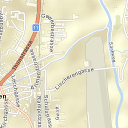Zweisimmen Street Map