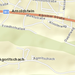 Arnoldstein Street Map