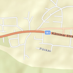 Pöckau Street Map