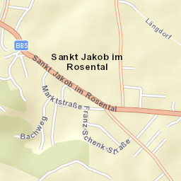 Sankt Jakob Street Map