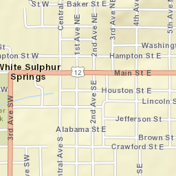 100-198 4th Avenue Southeast White Sulphur Springs MT Street Map