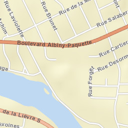 Mont-Laurier Street Map