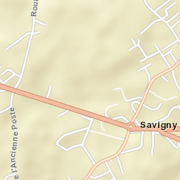 Savigny Street Map
