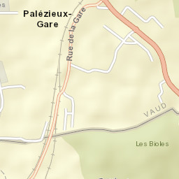 Palézieux Street Map