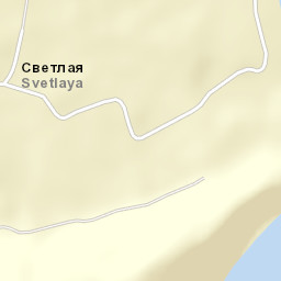 Svetlaya Street Map
