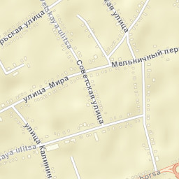 Starominskaya Street Map
