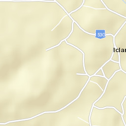 Iclandu Mare Street Map