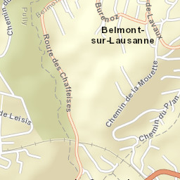 Belmont-sur-Lausanne Street Map