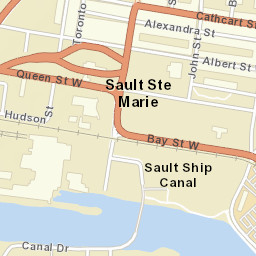 111 Huron Street, Sault Ste. Marie, ON P6A Street Map