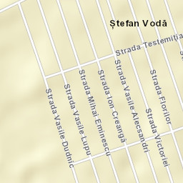 Ştefan Vodă Street Map