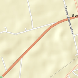 Székkutas Street Map