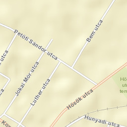 Medgyesegyháza Street Map