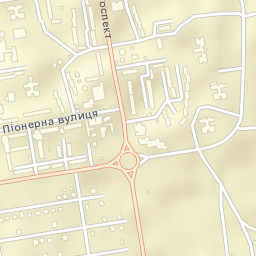 Teplodar Street Map