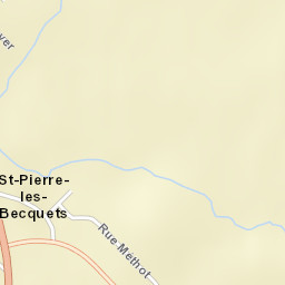Saint-Pierre-les-Becquets Street Map