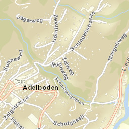 Adelboden Street Map