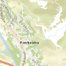 Pontresina Street Map