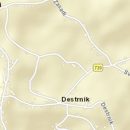 Destrnik Street Map