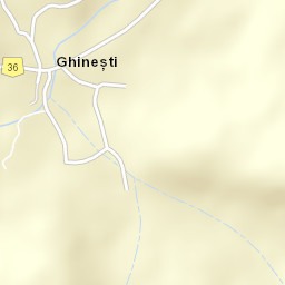 Ghinești Street Map