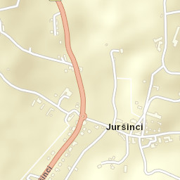 Juršinci Street Map