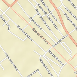Kiskunmajsa Street Map